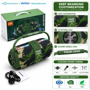 OEM Wireless Altavoz Outdoor Portable Speaker Made in China Waterproof Super Deep Bass Boombox Speaker