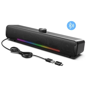 ONIKUMA L16 Portable Outdoor Wireless Mini Soundbar Speaker for TV Home Theater Sound Bar Speaker