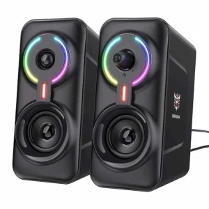 ONIKUMA L6 Big Sound BT Speaker with RGB Light Powerful Wireless Sound Box with Inside Microphone Home Theater Soundbar