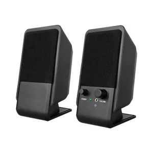 Oem 2.0 Premium Home Mini Retro Bookshelf Black Altavoces Smooth Voice Laptop Desktop Computer Gaming Music Speaker