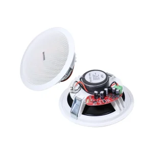 One Pair Ceiling Bass Bluetooth Speakers with BT Ceiling Speakers for Home Use Wireless Speaker
