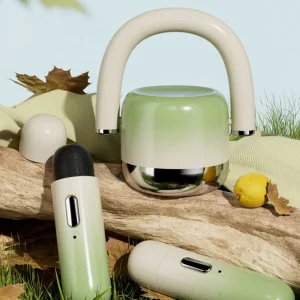 Open-Ear Bluetooth Speaker Wireless Neckband Soundbar with Magnetic Charging Case Portable Bluetooth Speaker