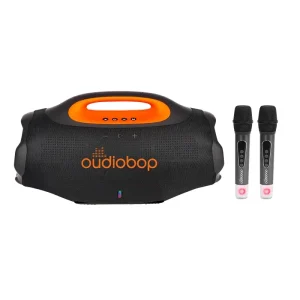 Oudiobop Portable 130W Wireless DJ Speaker Subwoofer Battery Powered AUX Input Boombox for Outdoor Party