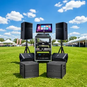 Outdoor 15 Inch DJ Sound Box Passive Speaker Outdoor Sound System