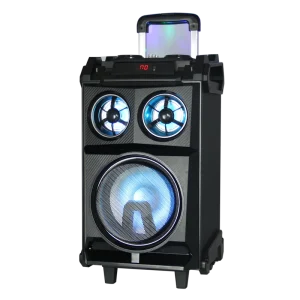 Outdoor Big Powered Portable Trolley Blue Tooth Speaker Guitar Boombox Karaoke Homthetar Gaming Speaker Waterproof
