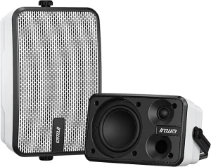 Outdoor Bluetooth Speakers IPX5 Waterproof 400W Wall Mount Speaker Powerful Indoor Outdoor Sound System