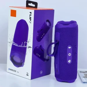 Outdoor Flip 7 Portable 5.0 Speaker Waterproof Deep Bass 12H Playtime USB-C Party Ready Indoor Use Speakers