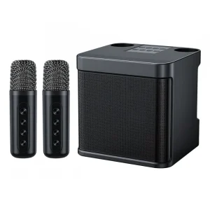 Outdoor Loudspeaker Portable Wireless Karaoke Led Party Speaker With Microphone Bluetooth High Quality 10W Audio Player Home