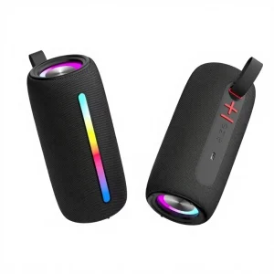 Outdoor Multifunctional RGB Lighting Speaker Card Portable Heavy Subwoofer Home Wireless Desktop Audio for Broadcasting