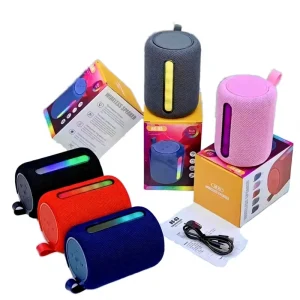 Outdoor RGB LED Waterproof IPX4 Speaker Wireless Heavy Subwoofer Portable Card Speaker
