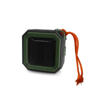 Outdoor Speaker with FM Radio Waterproof IPX4 Portable Wireless Speaker