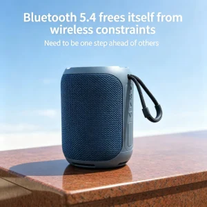 Outdoor Waterproof High Power Speaker with Built in Microphone and 3000-5000mAh Battery