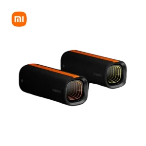 Outdoor Waterproof Mini Speaker RGB LED Lighting USB AC Battery Power Source Microphone Alarm Clock