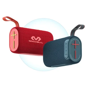 Outdoor Wireless Smart Speaker IPX7 Waterproof Speaker with LED Light Audio System HIFI Stereo