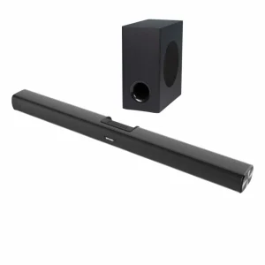 Output 120watts Wireless Bluetooth Sound Bars with Powerful Subwoofer 2.1 TV Soundbar for Home Theater System