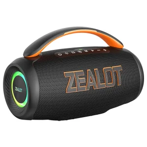 P12 60W High Volume Bluetooth Speaker Portable Waterproof RGB Lighting Colorful Lights for Home Use
