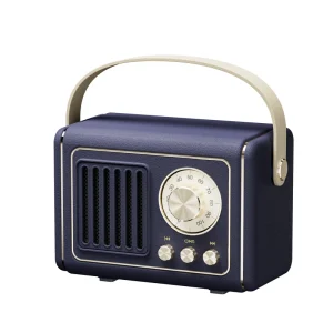 P19 Mini Retro Fashion Speakers TF Card FM Radio Portable Rechargeable Home Outdoor Portable Audio Wireless BT Speaker