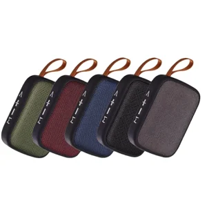P2 Mini Portable Wireless Speakers Subwoofer Fabric Art Audio Creative for Computer Mobile Phone TF Card U Disk Wireless