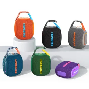 P91 15W Outdoor IPX7 Waterproof Wireless Speaker Portable Smart RGB LED Lighting Desktop Speakers