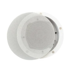 PA Coaxial Frameless Ceiling Speaker with Magnetic Frame and Metal Grille 5.5 Inch 2-Way Ceiling Loudspeaker
