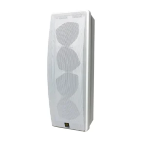 PA System High Power 120W at 8ohm Wall Mounted Box Column Speaker with 4×4.5 Inch Full Range Driver Mini Line Array Loudspeaker