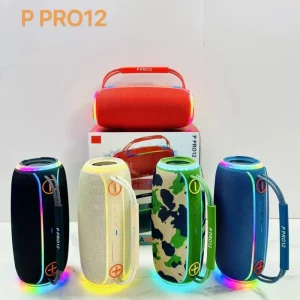 PR012 Dynamic Multimedia Setup Speaker RGB LED Colorful Light Desktop PC Gaming Computer Soundbar Atmosphere Lamp Player