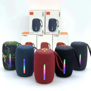 PRO3 Rechargeable Fabric BT Speaker Outdoor Portable Wireless Subwoofer Super Bass Audio