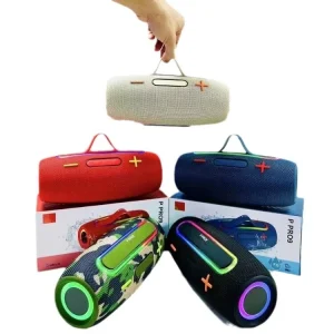 PRO9 Professional Party Speaker RGB LED Atmosphere Light Karaoke Machine Wireless Stereo Sound Equipment