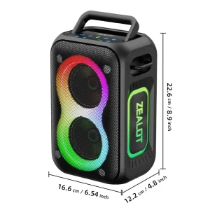 PT02 Portable Blue Tooth Speaker 60W 8000mAh Battery Capacity for Party
