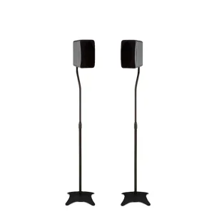Pair Fashion Design Adjustable Height Professional Small Mini PA Studio Monitor Floor Audio Speaker Stand