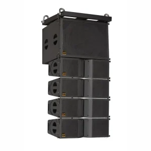 Passive PA Sound System Double 8 Inch Line Array Speakers LA208