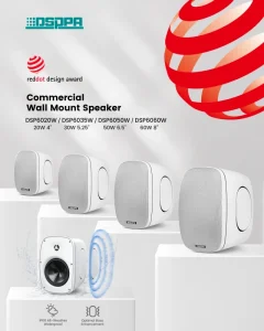 Passive PA Speaker Outdoor Waterproof Wall Mount Speaker PA Sound System