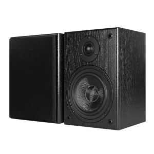 Passive Style 2.0 CH Hi Fi Audio System Wooden Bookshelf Speaker SP-X2 with Two way Crossover and 50-100W Output