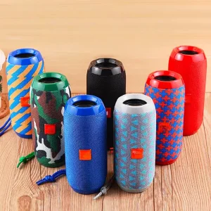 Plastic Outdoor Mini Wireless Waterproof Sports Subwoofer Portable TF Card Speaker 1000-2000mAh Battery 5-10W Output