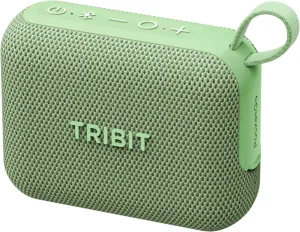PocketGo Green Speaker 7W IP68 Waterproof 20 Hours Bluetooth 6.0 TWS Pairing TF Card Compatible Bath Bathroom