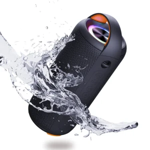 Portable 20W IPX6 Waterproof Wireless 5.0 Speaker XL-03 RGB LED Built-in Mic Outdoor Deep Bass 5200mAh Battery Party