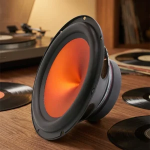 Portable 30W 200W RMS WiFi 1″ Woofer Metal Cabinet Voice Control PA Car Subwoofer