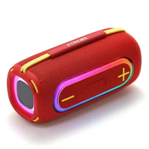 Portable 30W RGB LED Flashing Lights for Wireless Speaker 5.4 Subwoofer for Outdoor Use Rechargeable Battery ABS Cabinet