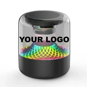 Portable 5.3 Speaker RGB LED Lighting Heavy Subwoofer High Power Built-in Mic Rechargeable Battery USB AUX