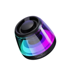 Portable 5W Mini RGB Light Wireless Magnetic Speakers Magsafe Phone Stand Cases for iPhone 16 Pro Max 15 Compatible Computer