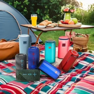 Portable Audio Speaker TG639 Mini Design 10W Output Power Waterproof LED RGB Lighting Home Speaker