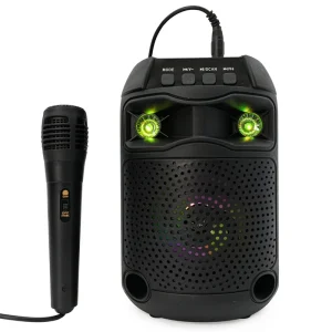 Portable Audio Subwoofer Outdoor Square Dance High Power Home Ambience Desktop Microphone Karaoke Speaker