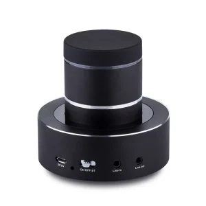 Portable Audio System Speakers Metal Cabinet 26W Output Built-in Mic LED