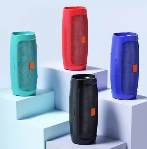 Portable BT Speaker Column Stereo HiFi Heavy Bass Wireless Soundbar Subwoof Loudspeaker Supports AUX TF Card FM Radio