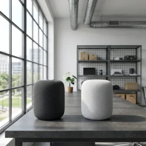 Portable BT Speaker USB TF AUX Smart Speaker Blue Tooth Music Round Shape Wireless Speaker for Household Home
