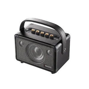 Portable Black Wireless Waterproof Speaker with Handle