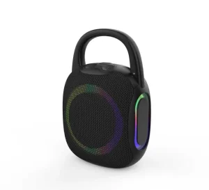 Portable Bluetooth Speaker IP56 Waterproof RGB Rhythm Light for Outdoor Camping Activities