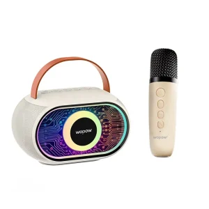 Portable Bluetooth Speaker RGB LED High Bass Powerful Outdoor Party Handheld Wireless Speakers