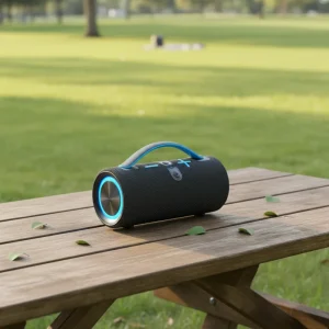 Portable Bluetooth Speaker for Computer Use with RGB Effect and 30W Power