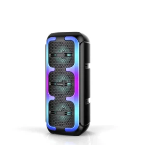 Portable Bluetooth Speaker with RGB Light for Parties and Karaoke Wireless Portable Party Speaker